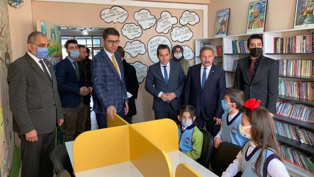 Hakkı Pınar Ortaokulu Kütüphane Açılışı